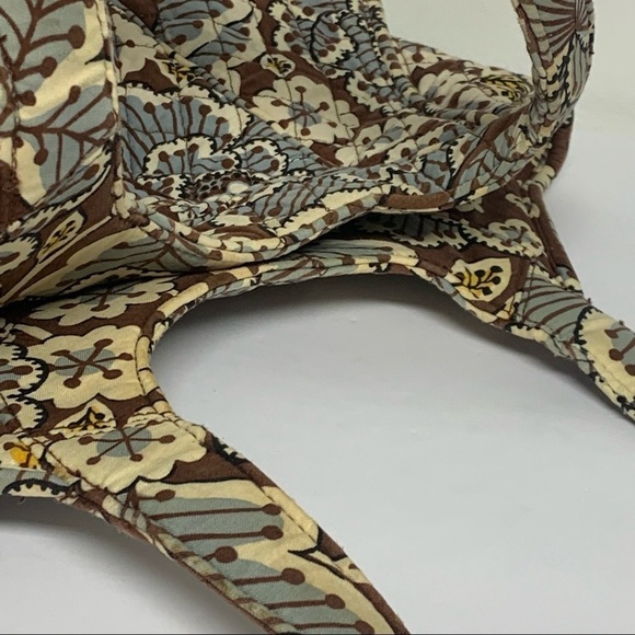 Vera Bradley Slate Blooms Side By Side Tote Shoulder Bag Crafts/Repairs - Picture 8 of 11